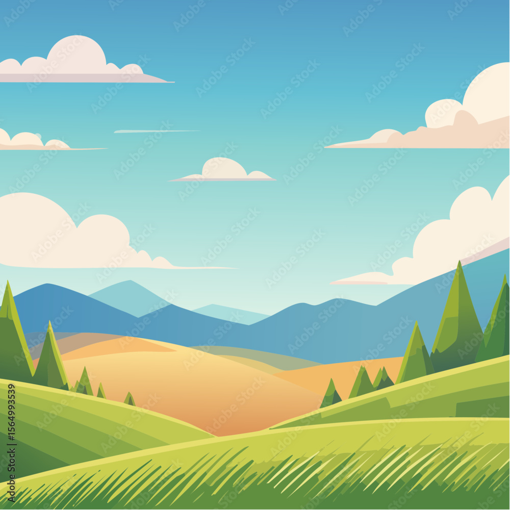 Obraz premium Blue sky 