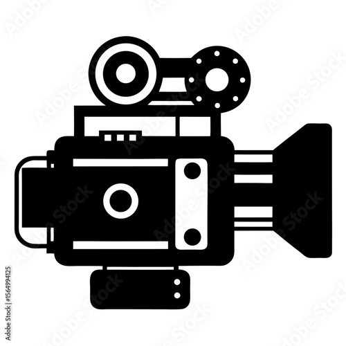 vintage movie camera