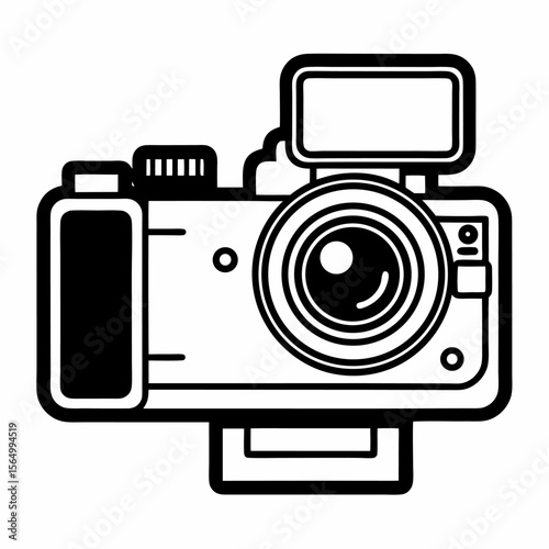 retro photo camera