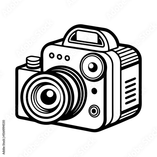 retro photo camera