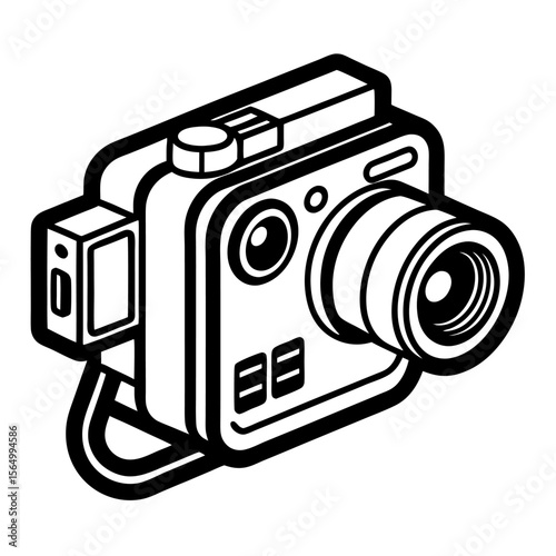 retro photo camera
