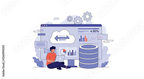 Modern Cloud Computing Data Analysis and Storage Solutions for Business Growth