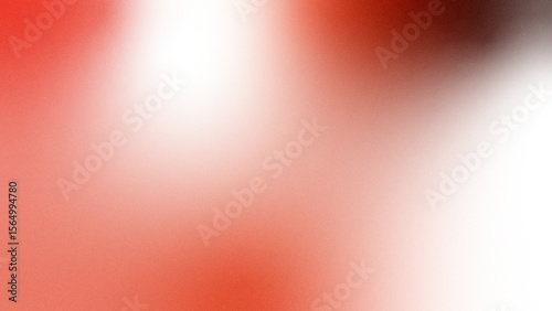 Red Terracotta orange black white abstract background. Blurred gradient smooth blend. Soft glow light effect. Minimal design. Modern digital art. Vivid ombre flow. Dreamy texture. Noise haze blur.