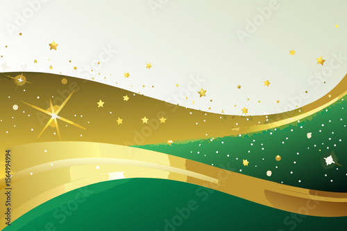 premium emerald gold backdrop sweeping rich elegant shine glow luxury theme