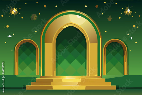 emerald gold backdrop layered art texture luxury bright stylish premium