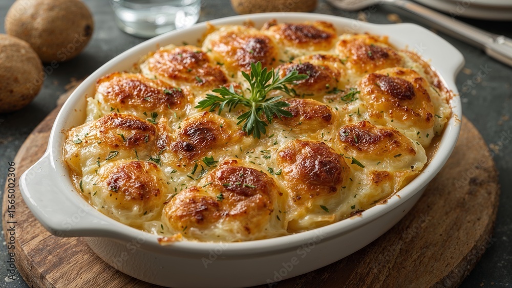 Deliciously creamy french gratin dauphinois for dinner Deliciously creamy french gratin dauphinois for dinner