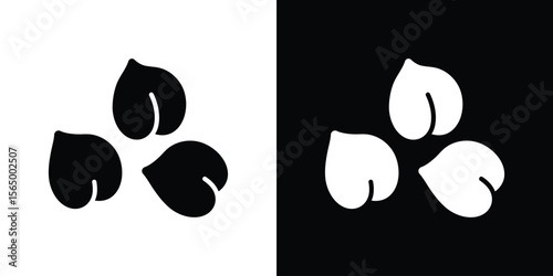 Chickpeas hummus icon silhouette vector flat illustration design pack.