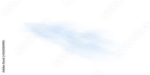 Abstract Wind Trail PNG Featuring Dynamic Twirl, Ocean Energy Flow, and Soft Blue Blur for Weather or Environmental Illustrations