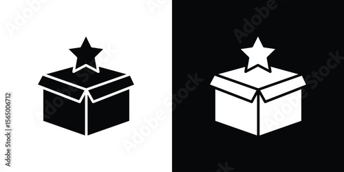 New product icon silhouette vector flat illustration design pack.