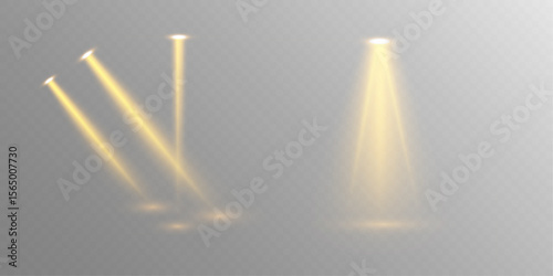 Club Stage Light Featuring Glittering Projection, Glistering Glow, and Festive Interior Illumination for Party or Show Concepts