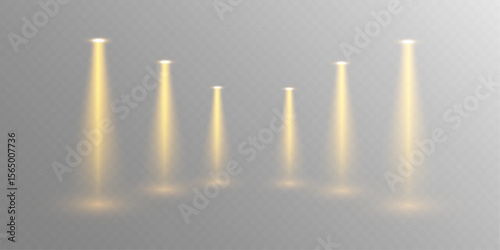 Club Stage Light Featuring Glittering Projection, Glistering Glow, and Festive Interior Illumination for Party or Show Concepts