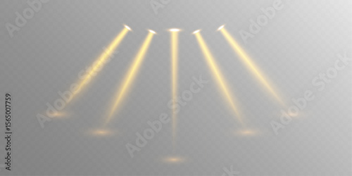Club Stage Light Featuring Glittering Projection, Glistering Glow, and Festive Interior Illumination for Party or Show Concepts