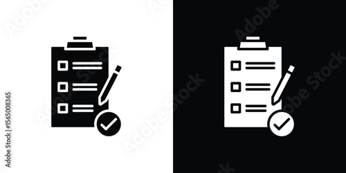 Requirements icon silhouette vector flat illustration design pack.
