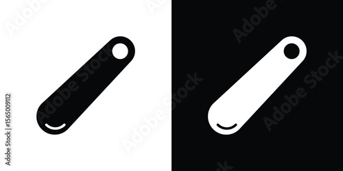 Shoehorn icon silhouette vector flat illustration design pack.