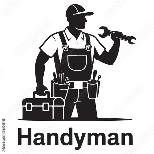 construction worker vector illustration