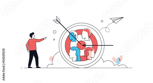 Strategic Targeting for Business Growth and Objective Achievement with Focused Effort