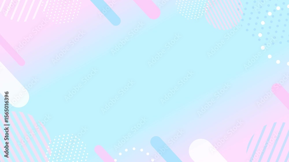 Pastel color geometric cute background Pastel color geometric cute background