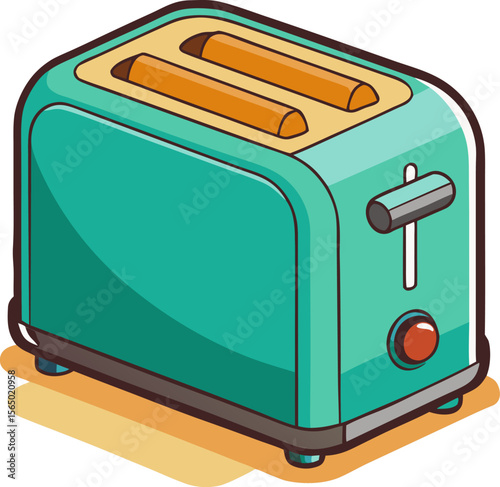 toaster vector 