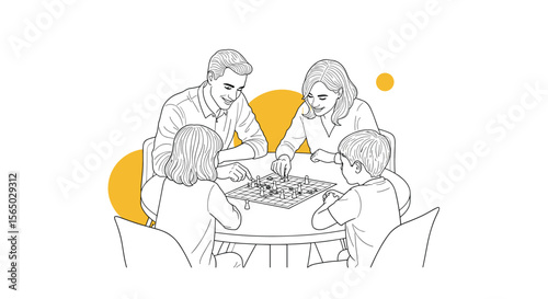 Capturing Cherished Moments of Family Togetherness Around the Table Creating Lasting Memories