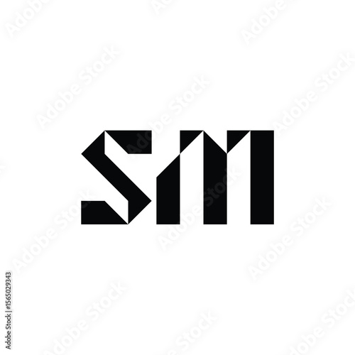 SM monogram logo design letter text name symbol monochrome logotype alphabet character simple logo Free Download SM monogram logo design letter text name symbol monochrome logotype alphabet character simple logo - GFXLoad
