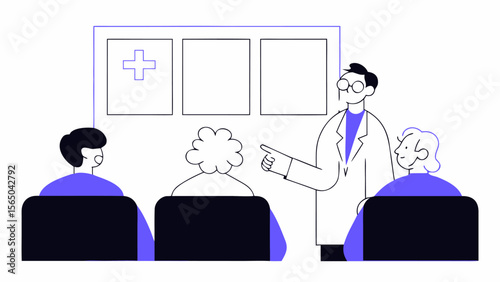 Creative Idea to Join Illustrated in Vector Artwork
Vector Artwork Showcasing the Concept of Joining Ideas