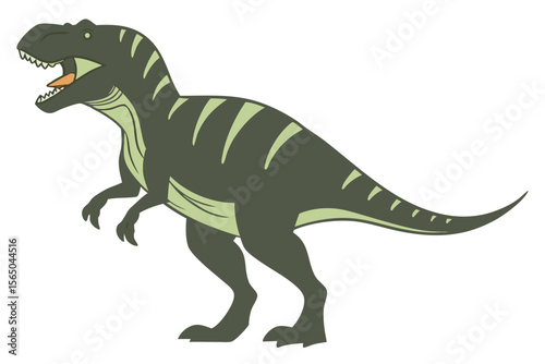 Cartoon Tyrannosaurus Rex Illustration