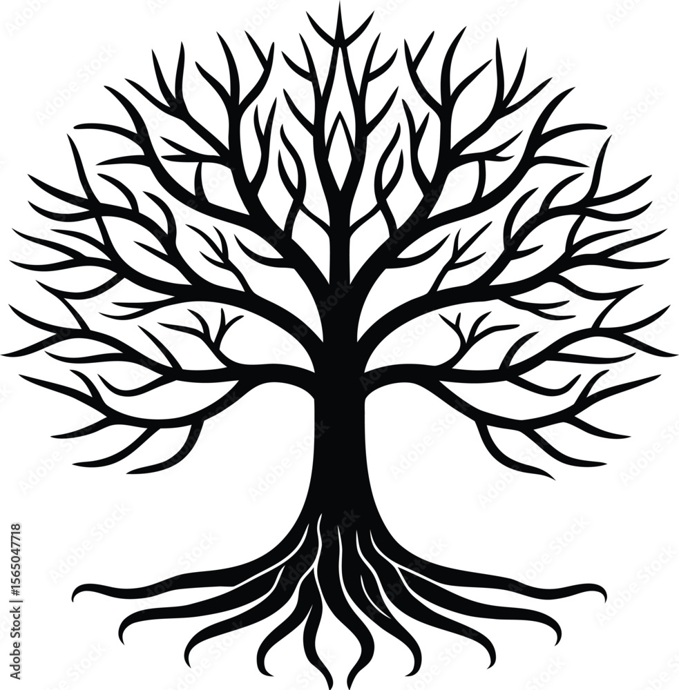 Obraz premium Tree of Life Silhouette
