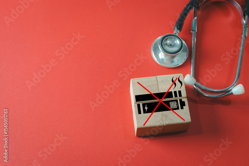 Foto Stop smoking and vaping campaign