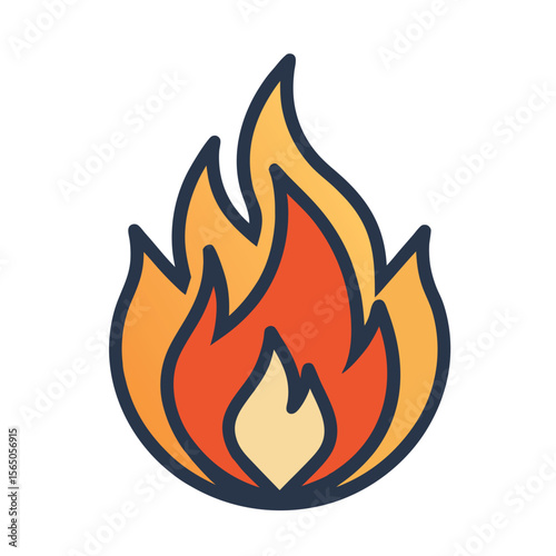 Fire Vector Illustration