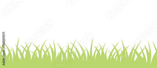 Green grass border, lawn pattern, fresh, spring, growth, nature, environment, ecology
