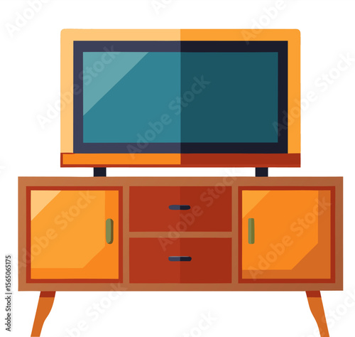 old tv set