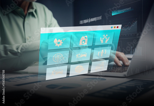 Streamlining Car Repair & Management Digital Solutions for Auto Workshops. Vechile repairing and re-modeling. Automobile services