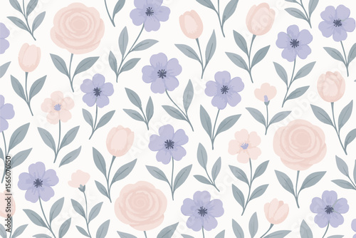 seamless floral pattern