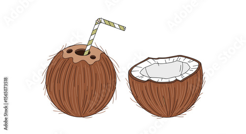 Tropical Coconut Paradise An Exploration of its Nutritional Benefits Health and Refreshing Uses