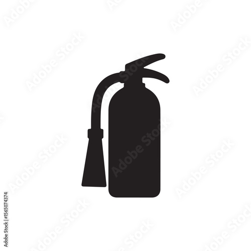 Fire extinguisher icon isolated. simple vector icon on white background