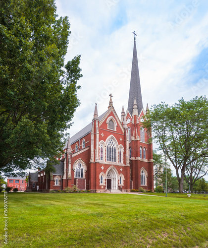 Bild auf Leinwand Basilica of Saint John the Baptist. Canton. Ohio. USA
