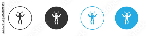 Irritated human icon
