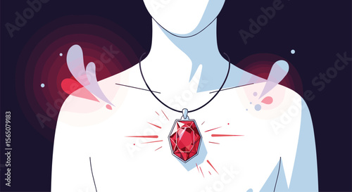 The Enigmatic Ruby Amulet An Unveiling of its Mystery in a Pixelated World