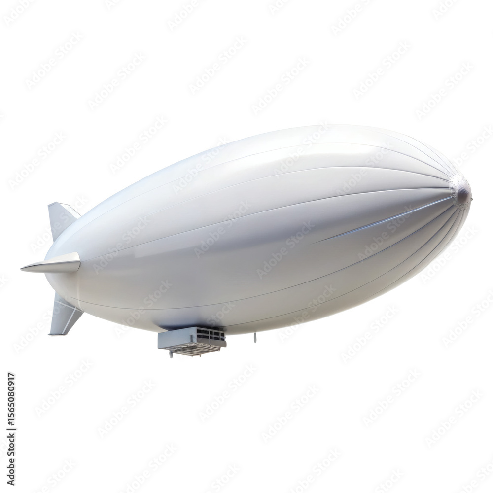 Fototapeta premium inflated advertising blimp png aerial advertising blimp PNG inflatable marketing blimp PNG promotional airship PNG transparent background image