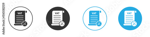 Value added tax VAT icon