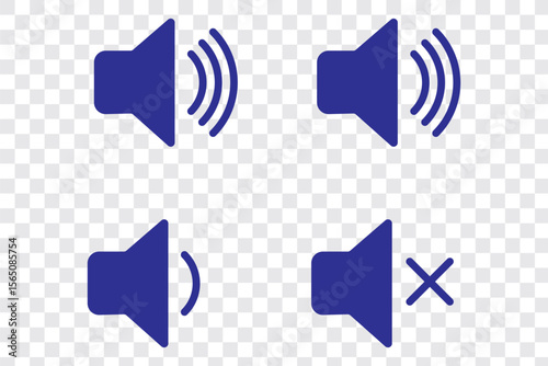 Mute sound icon concept. graphic design, logo, Web, UI.