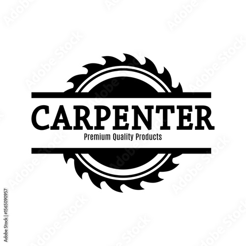 Carpenter Premium Quality Products Logo Design