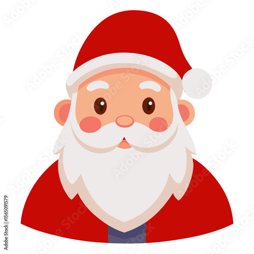 christmas santa claus vector illustration