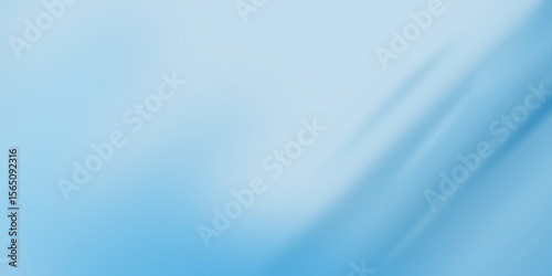 Abstract light blue background with smooth soft gradient blur and diagonal streaks, modern minimal pastel design perfect for business presentation, website, wallpaper, or elegant template use. photo