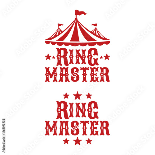 Ring Master Circus Themed Design