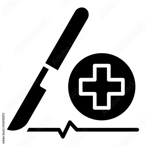 Surgery Glyph Icon