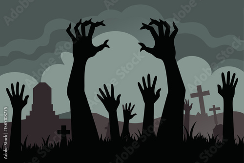 spooky halloween background