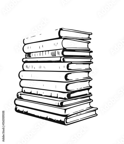stack of books