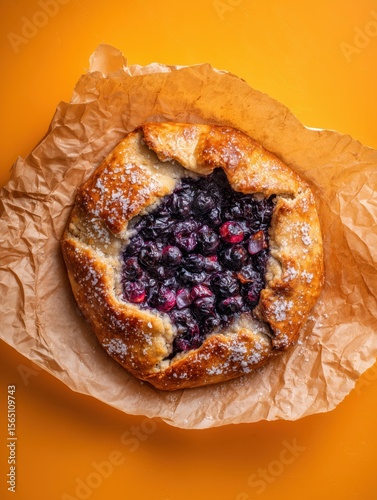Rustic Blueberry Galette