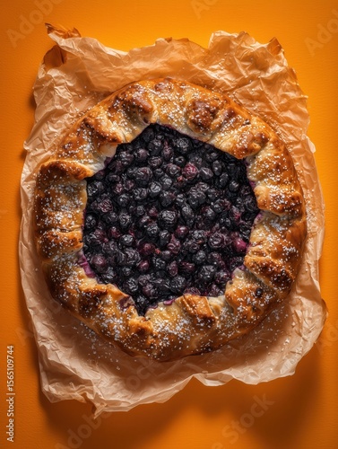 Rustic Blueberry Galette